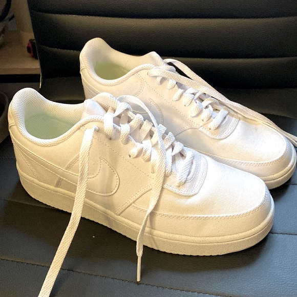 Nike Shoes - NIKE White Court Vision Sneakers